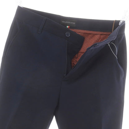 【新品】カールモンモー KARL MOMMOO ポリエステル カジュアルスラックスパンツ ネイビー【 44 】【 状態ランクN 】【 メンズ 】