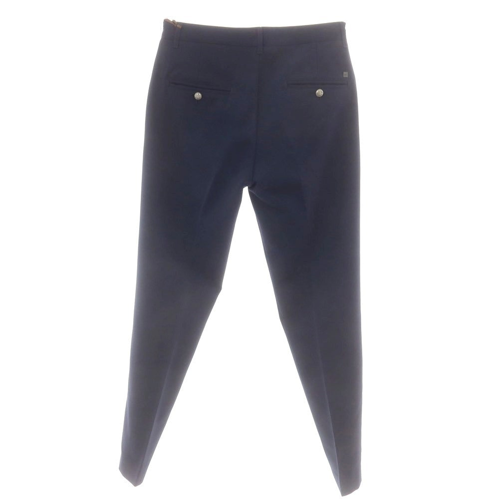 【新品】カールモンモー KARL MOMMOO ポリエステル カジュアルスラックスパンツ ネイビー【 44 】【 状態ランクN 】【 メンズ 】