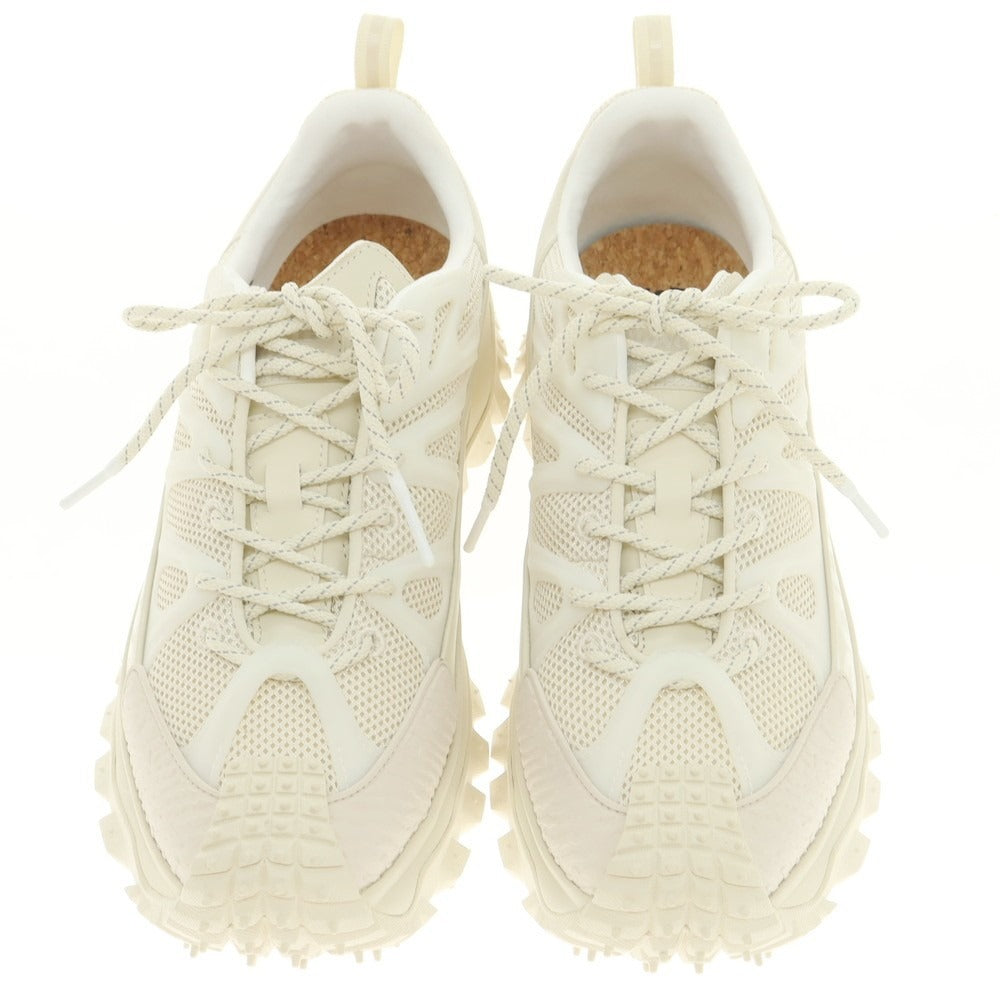 【中古】モンクレール MONCLER × Salehe bembury Trailgrip Amoeba スニーカー ライトベージュxホワイト【 42 】【 状態ランクA 】【 メンズ 】