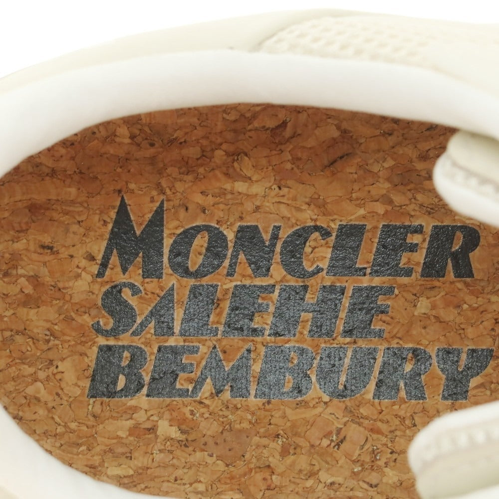 [Used] Moncler MONCLER x Salehe bembury Trailgrip Amoeba sneakers, light beige x white [42] [Condition rank A] [Men&