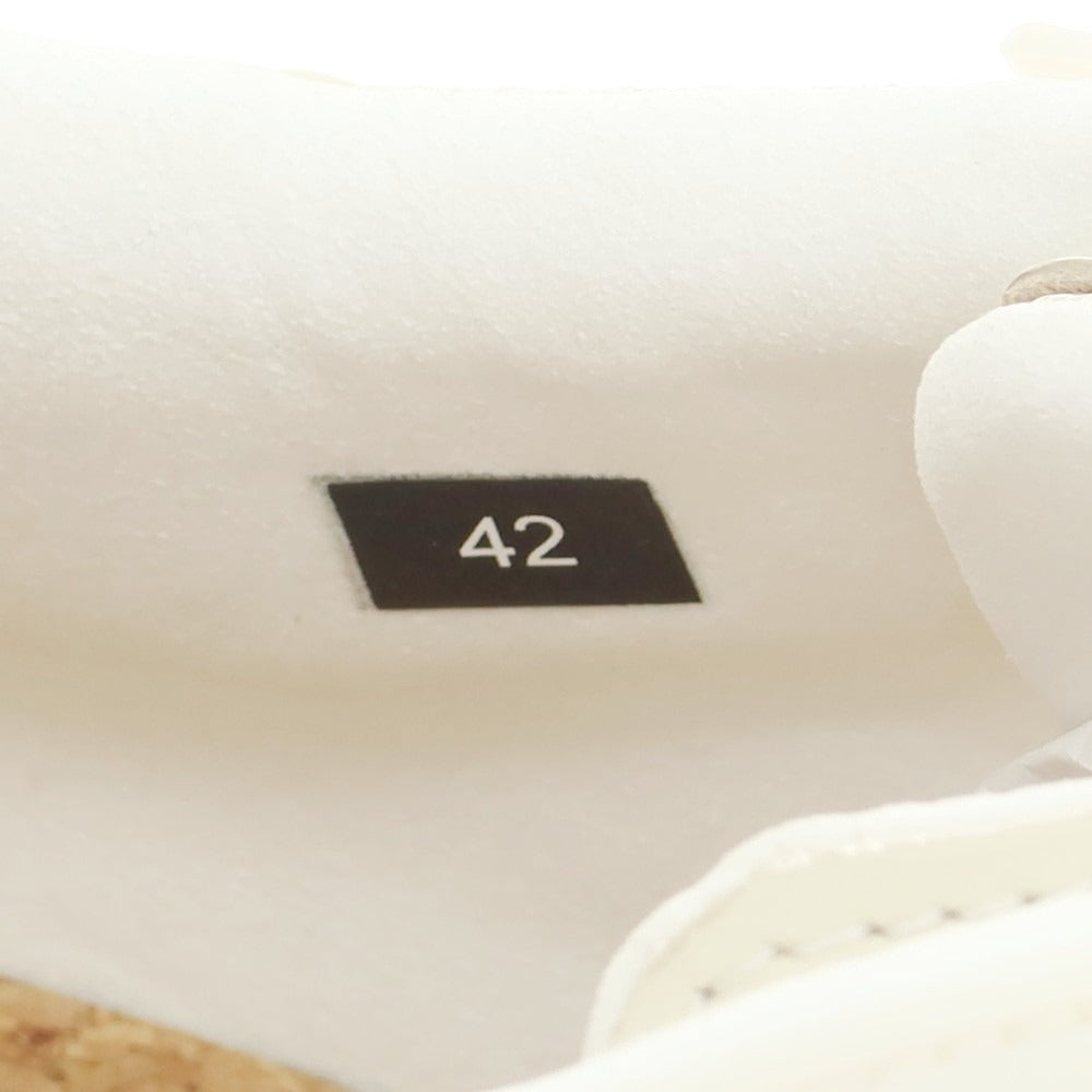 [Used] Moncler MONCLER x Salehe bembury Trailgrip Amoeba sneakers, light beige x white [42] [Condition rank A] [Men&