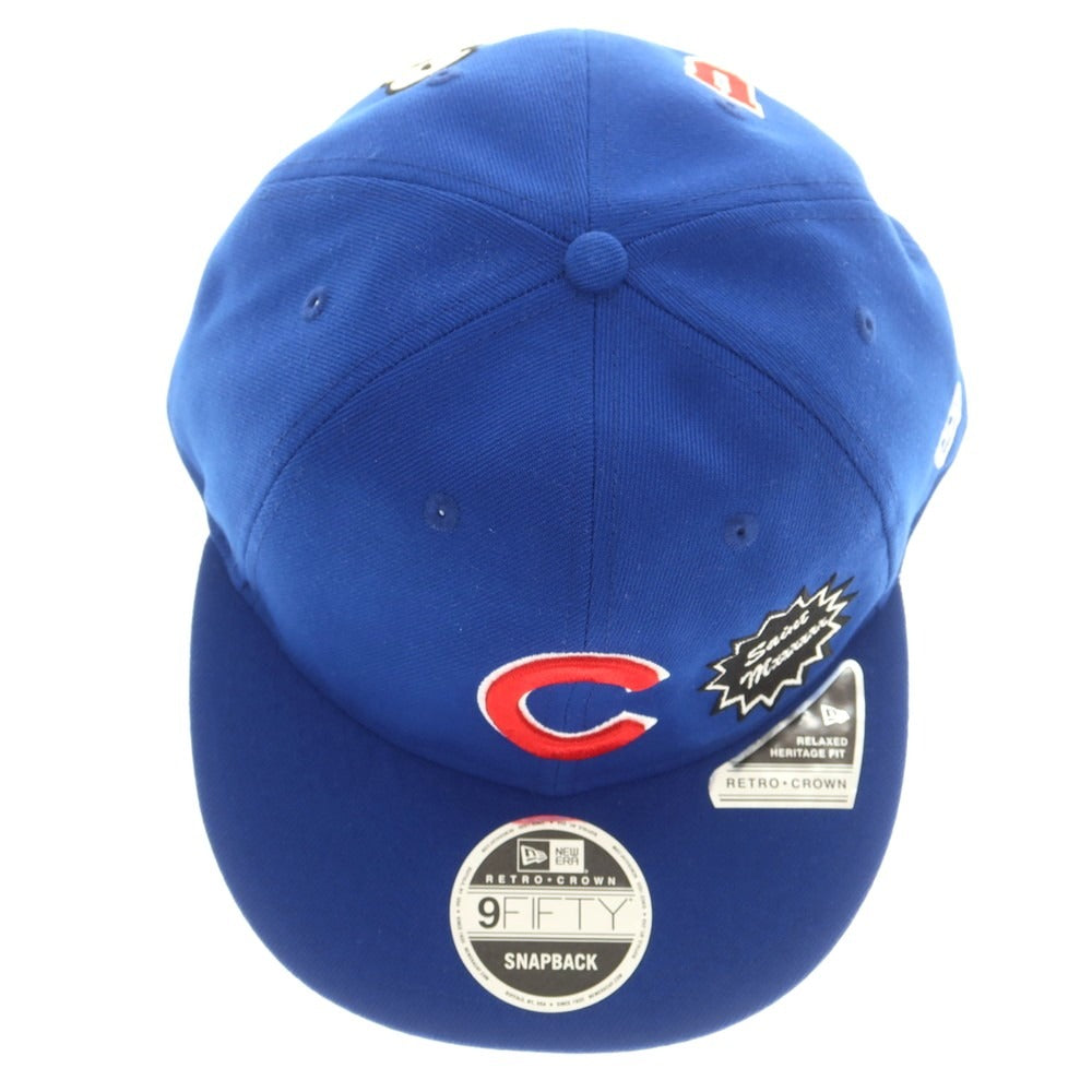 【中古】セント マイケル SAINT Mxxxxxx × NEW ERA 2025年春夏 キャップ ブルー【 状態ランクA 】【 メンズ 】[EPD]