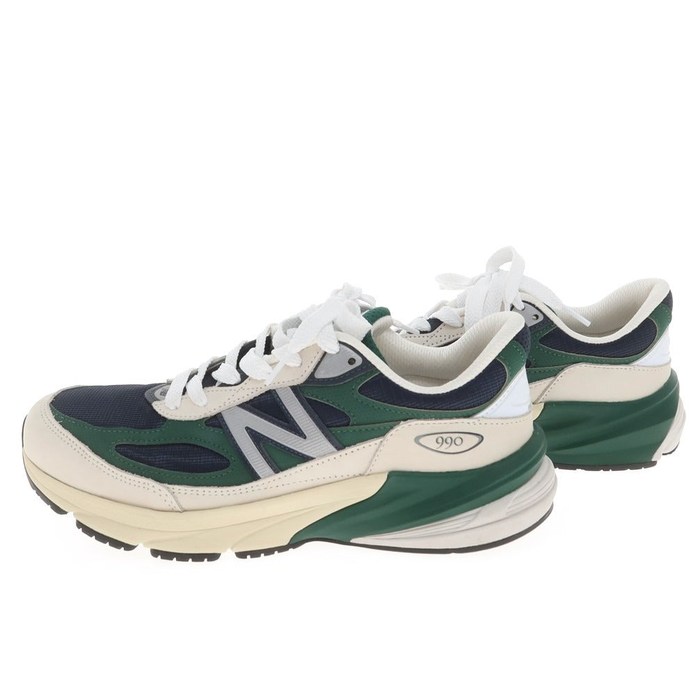 【中古】ニューバランス NEW BALANCE × Shohei Otani 2025年春夏 990SH6 スニーカー グリーンxネイビー【 27cm 】【 状態ランクA 】【 メンズ 】 [APD]