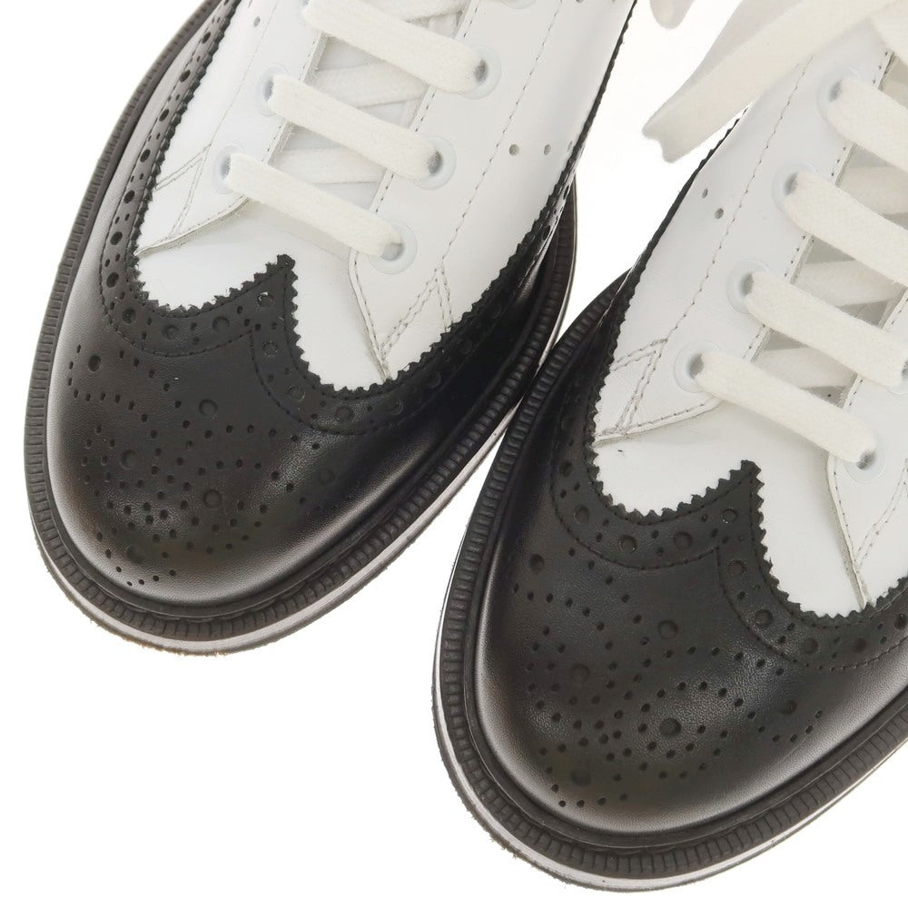 [Used] Sense of Symmetry SENSE OF SYMMETRY Sneakers Wingtip Dress Shoes Black x White x Green [41] [Condition Rank A] [Men&