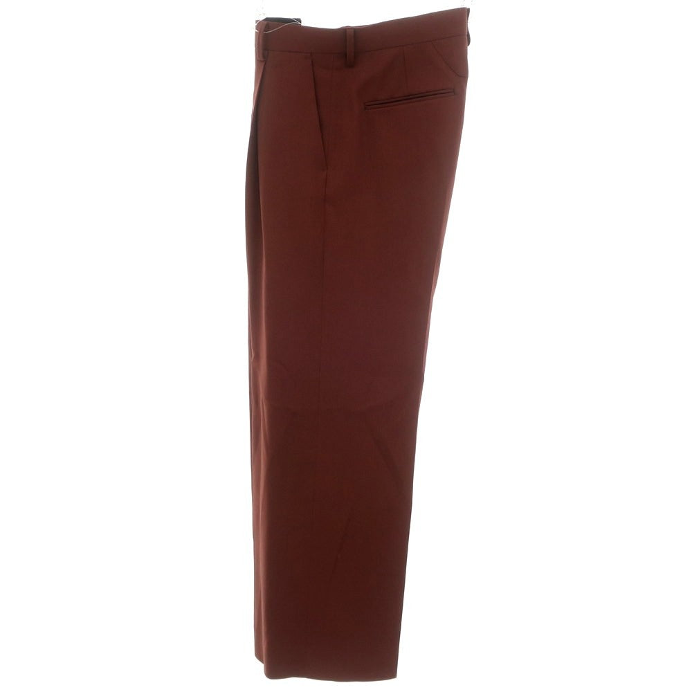 [Used] FORSOMEONE Wool Wide Slacks Pants Brown [46] [Condition Rank A] [Men&