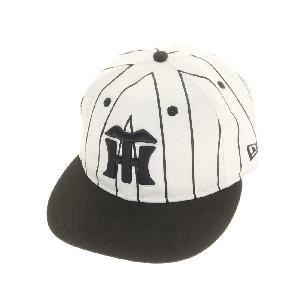 [Used] KITH x NEW ERA Hanshin Tigers 2025 Spring/Summer KITH Osaka Limited Edition Cap White x Black [Condition Rank A] [Men&