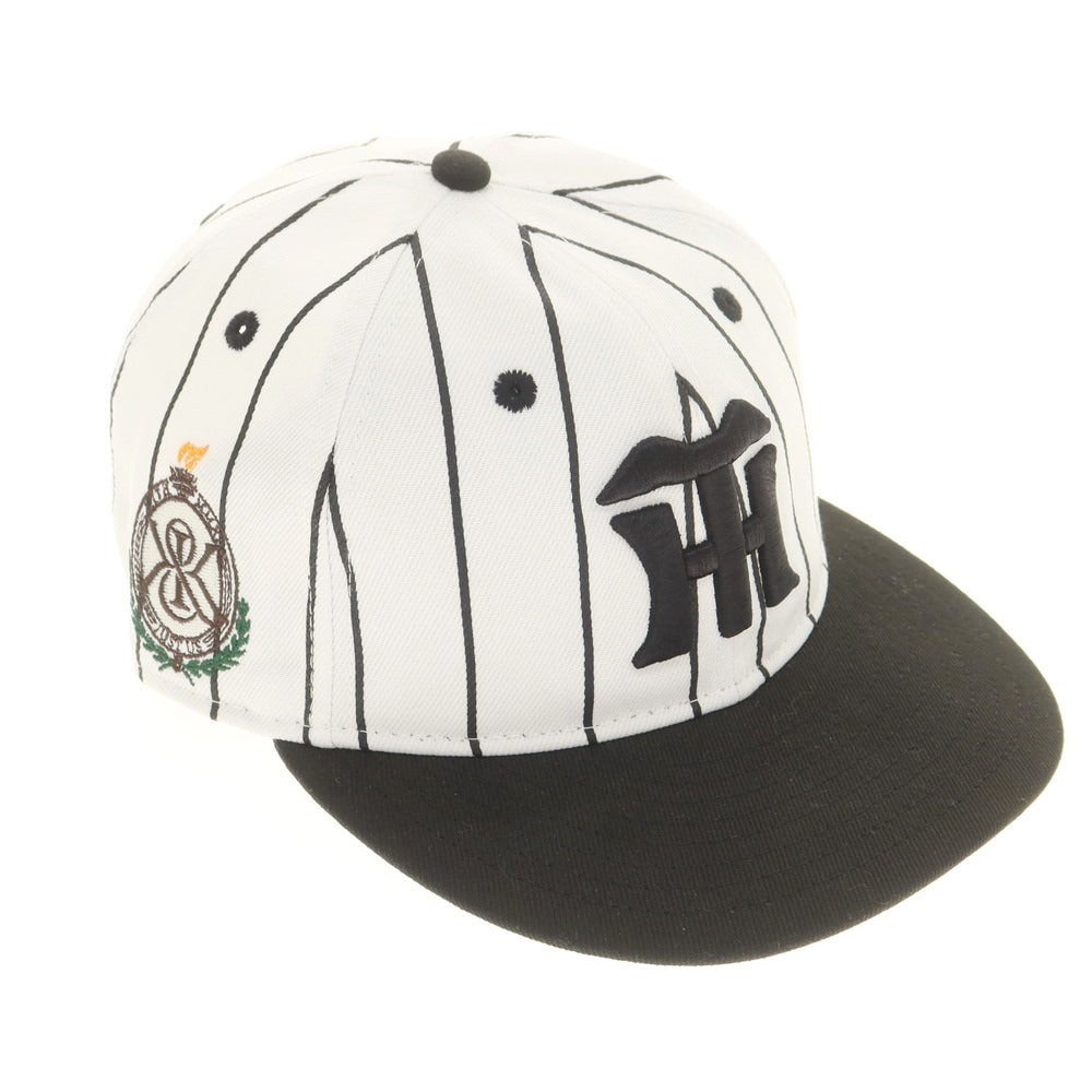 [Used] KITH x NEW ERA Hanshin Tigers 2025 Spring/Summer KITH Osaka Limited Edition Cap White x Black [Condition Rank A] [Men&
