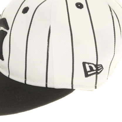 [Used] KITH x NEW ERA Hanshin Tigers 2025 Spring/Summer KITH Osaka Limited Edition Cap White x Black [Condition Rank A] [Men&