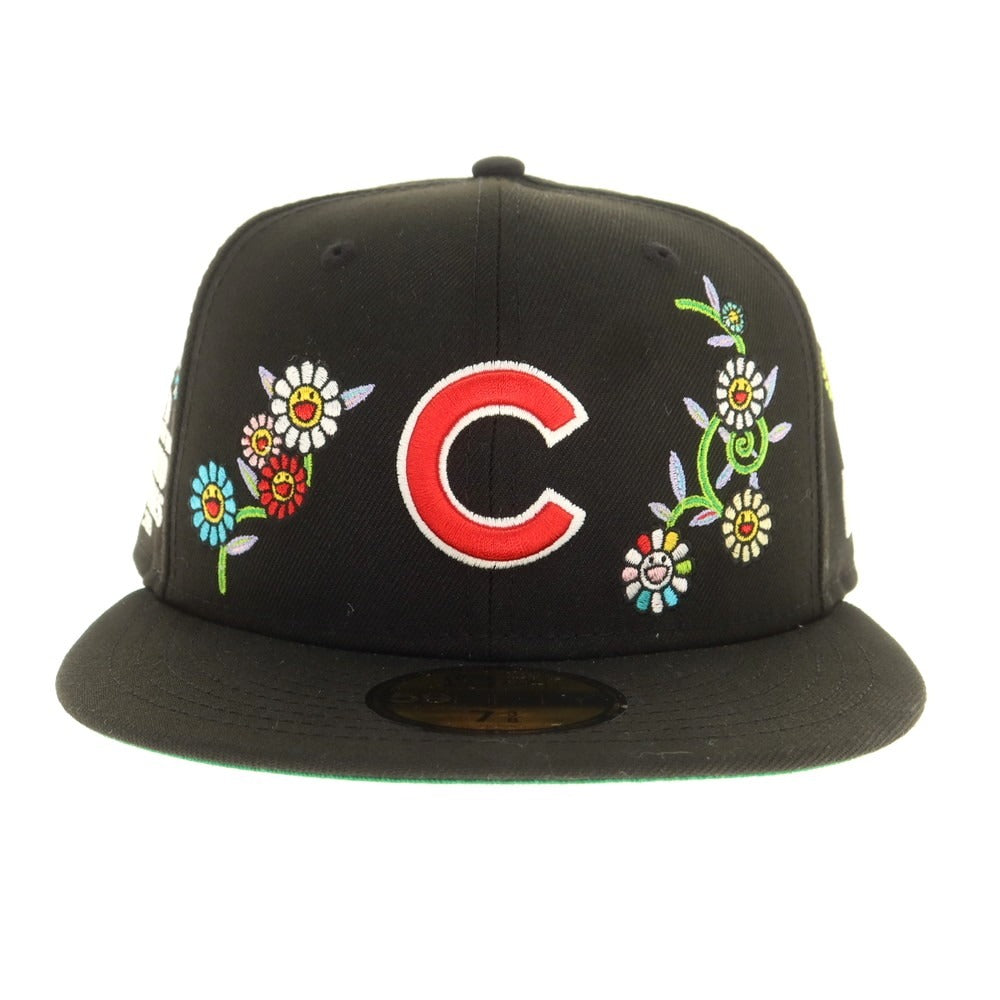 [Used] New Era x Takashi Murakami 2025 Spring/Summer Cap Black [7 3/8] [Condition Rank A] [Men&