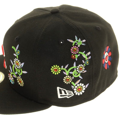 [Used] New Era x Takashi Murakami 2025 Spring/Summer Cap Black [7 3/8] [Condition Rank A] [Men&