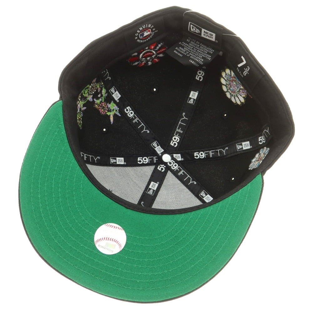 [Used] New Era x Takashi Murakami 2025 Spring/Summer Cap Black [7 3/8] [Condition Rank A] [Men&