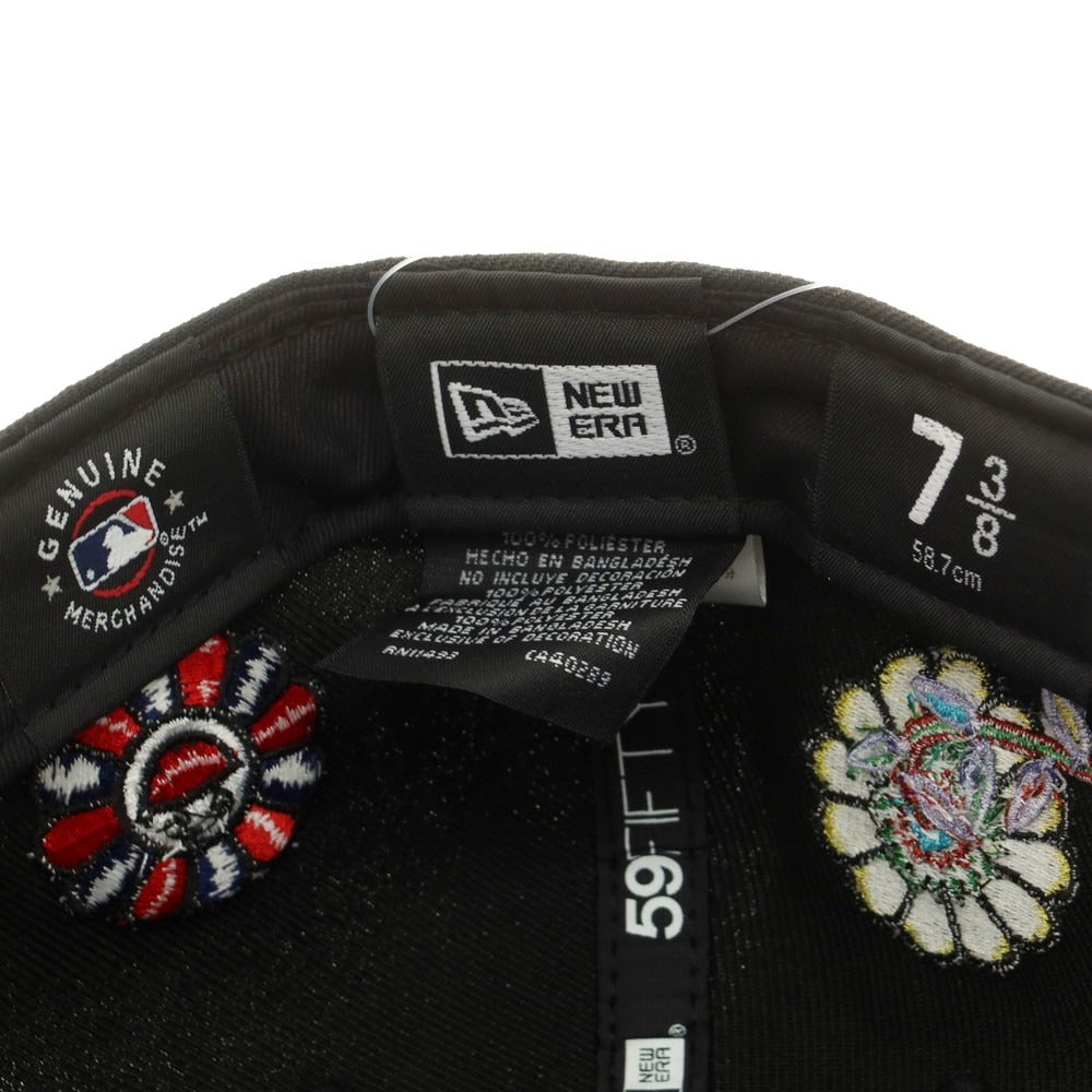 [Used] New Era x Takashi Murakami 2025 Spring/Summer Cap Black [7 3/8] [Condition Rank A] [Men&