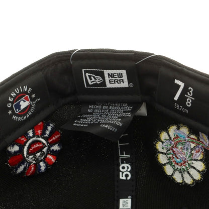 [Used] New Era x Takashi Murakami 2025 Spring/Summer Cap Black [7 3/8] [Condition Rank A] [Men&