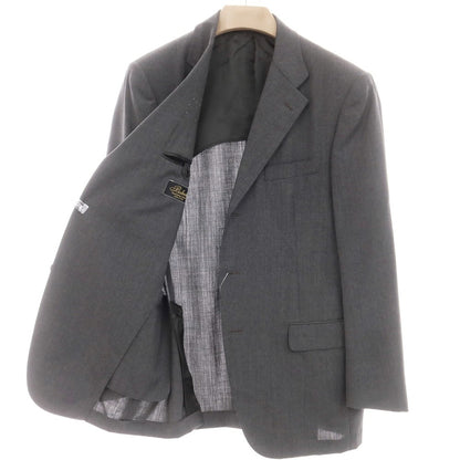 【中古】ベルベスト Belvest SUPER100’S ウール テーラードジャケット ダークグレー【 50 】【 状態ランクD 】【 メンズ 】