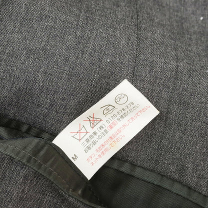 【中古】ベルベスト Belvest SUPER100’S ウール テーラードジャケット ダークグレー【 50 】【 状態ランクD 】【 メンズ 】