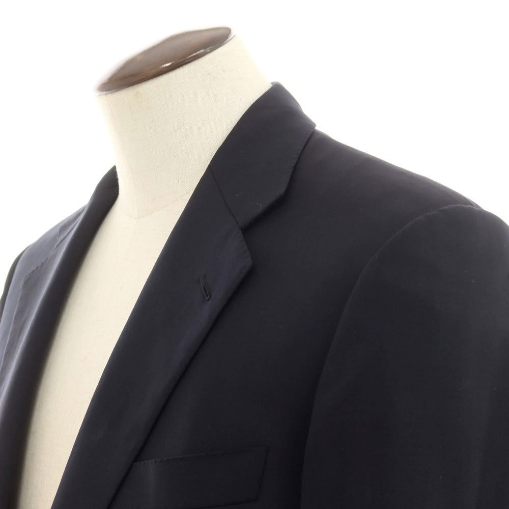 【中古】ベルベスト Belvest ウール 2つボタンスーツ ダークネイビー【 50 】【 状態ランクD 】【 メンズ 】