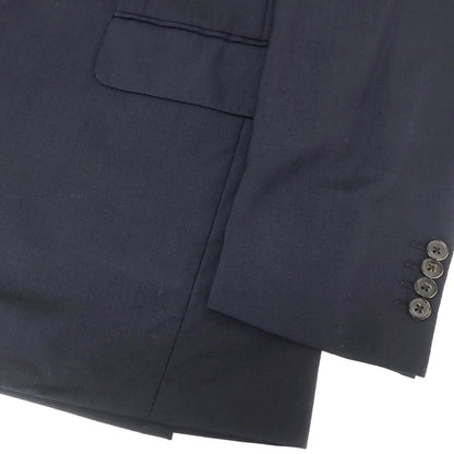【中古】ベルベスト Belvest ウール 2つボタンスーツ ダークネイビー【 50 】【 状態ランクD 】【 メンズ 】