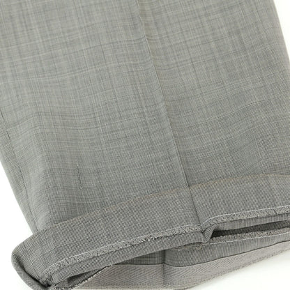 [Used] Belvest Wool Dress Slacks Pants, Gray [50] [Condition Rank D] [Men&