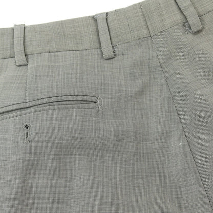 [Used] Belvest Wool Dress Slacks Pants, Gray [50] [Condition Rank D] [Men&