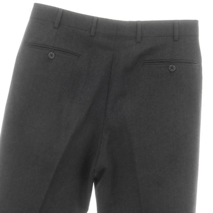 【中古】ベルベスト Belvest ウール ドレススラックスパンツ チャコール【 50 】【 状態ランクC 】【 メンズ 】