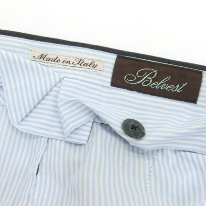 【中古】ベルベスト Belvest ウール ドレススラックスパンツ チャコール【 50 】【 状態ランクC 】【 メンズ 】