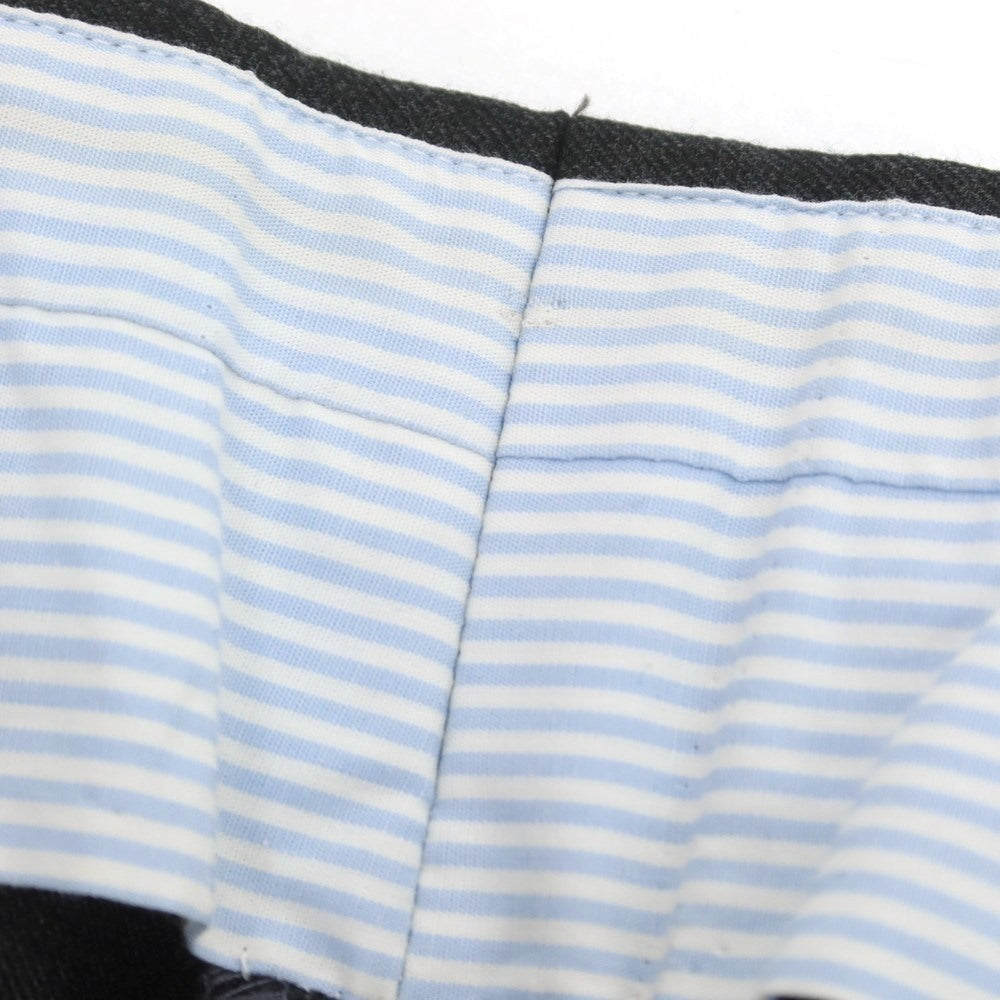 【中古】ベルベスト Belvest ウール ドレススラックスパンツ チャコール【 50 】【 状態ランクC 】【 メンズ 】