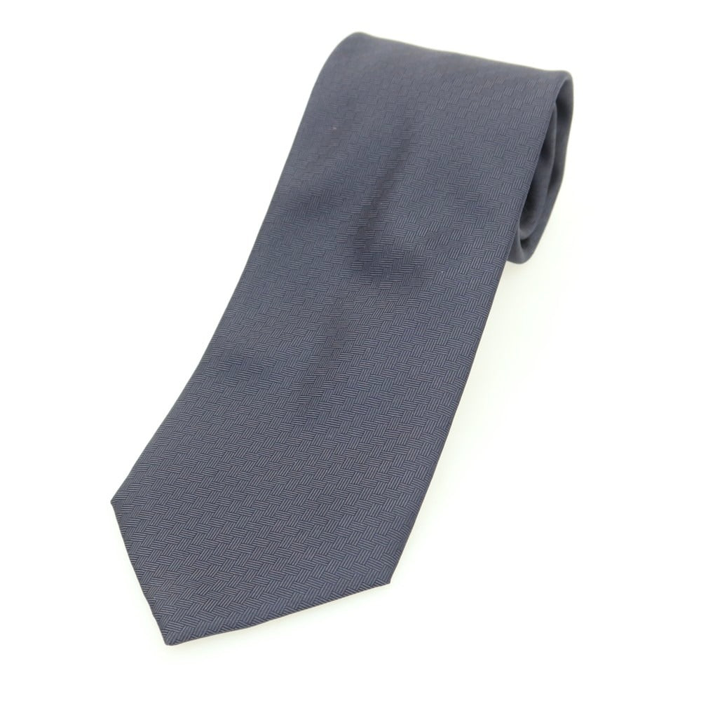 【中古】コルネリアーニ CORNELIANI シルク 無地ネクタイ ダークネイビー【 状態ランクB 】【 メンズ 】