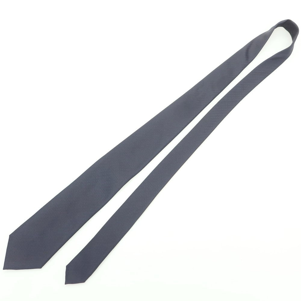 【中古】コルネリアーニ CORNELIANI シルク 無地ネクタイ ダークネイビー【 状態ランクB 】【 メンズ 】