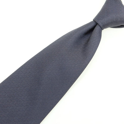 [Used] CORNELIANI Plain Silk Tie Dark Navy [Condition Rank B] [Men&