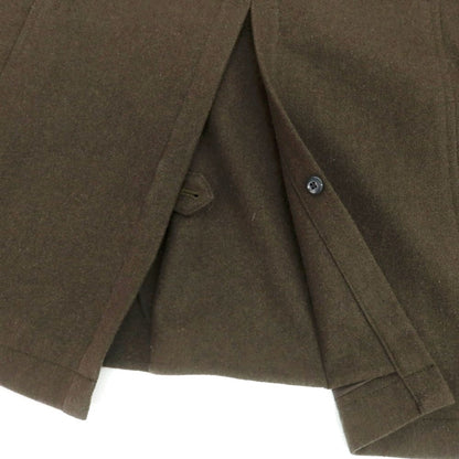 【中古】グリーンレーベルリラクシング green label relaxing ウールポリエステル トレンチコート オリーブ【 S 】【 状態ランクC 】【 メンズ 】