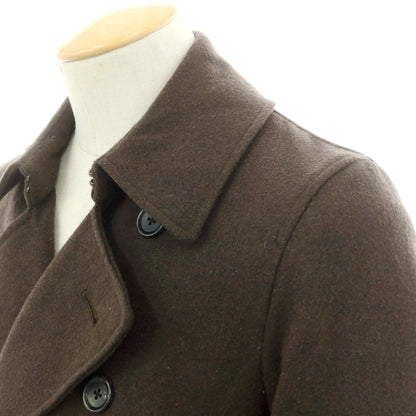 【中古】グリーンレーベルリラクシング green label relaxing ウールポリエステル トレンチコート オリーブ【 S 】【 状態ランクC 】【 メンズ 】