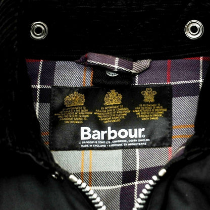 【中古】バブアー Barbour SL BEDALE オイルドコットン フィールドジャケット ブラック【 36 】【 状態ランクC 】【 メンズ 】