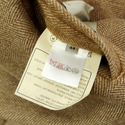 【中古】ボリオリ BOGLIOLI K.JACKET ウールポリエステルナイロン ダブルブレストコート ブラウンカーキ【 44 】【 状態ランクB 】【 メンズ 】