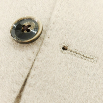 【中古】ラルディーニ LARDINI アンゴラウール テーラードジャケット ライトベージュ【 44 】【 状態ランクC 】【 メンズ 】