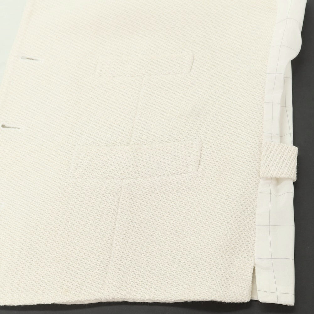 【中古】ボリオリ BOGLIOLI コットン コットン ジレ ベスト オフホワイト【 44 】【 状態ランクB 】【 メンズ 】