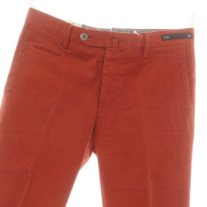 【中古】ピーティーゼロウーノ PT01 BRIGHTON ストレッチ コットン カジュアルスラックスパンツ レッド系【 44 】【 状態ランクB 】【 メンズ 】