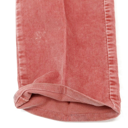 【中古】ピーティーゼロウーノ PT01 COLOUR ストレッチ コットン コーデュロイパンツ ピンクレッド系【 44 】【 状態ランクD 】【 メンズ 】