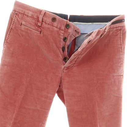 【中古】ピーティーゼロウーノ PT01 COLOUR ストレッチ コットン コーデュロイパンツ ピンクレッド系【 44 】【 状態ランクD 】【 メンズ 】