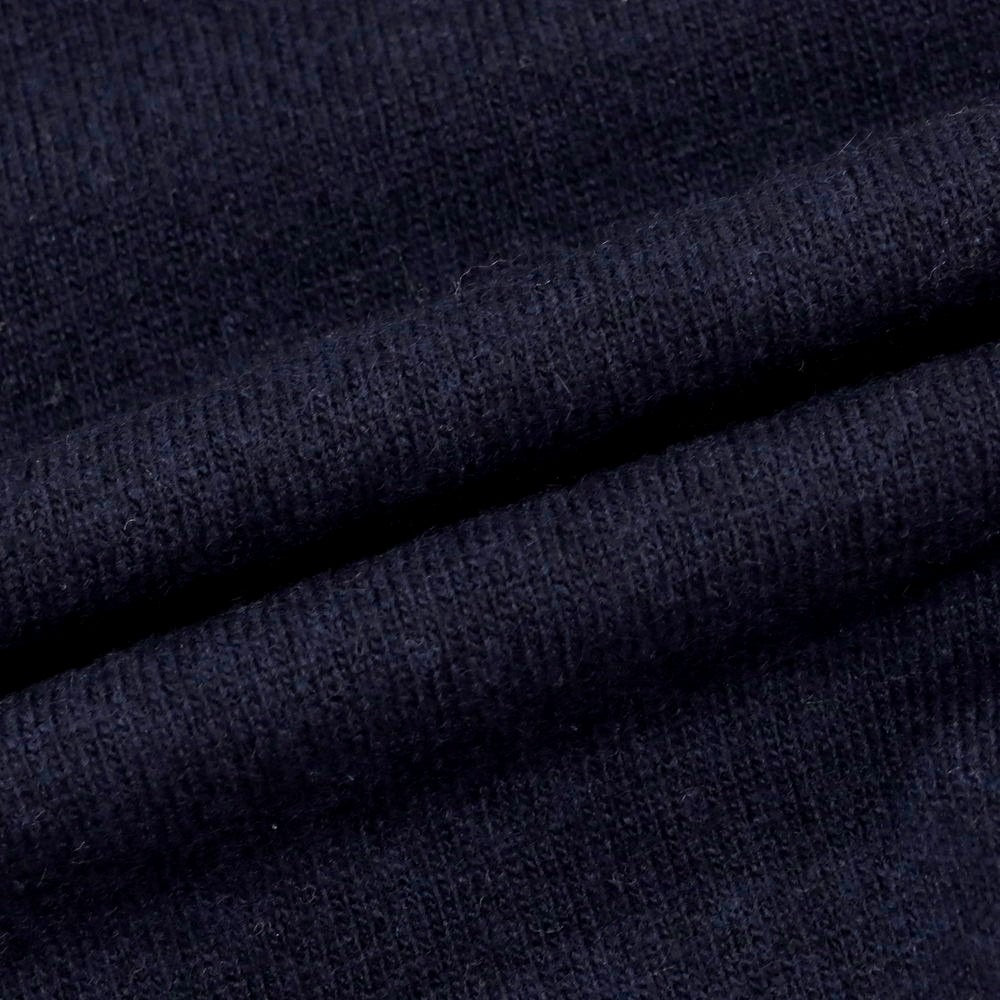 【中古】ザノーネ ZANONE ウールカシミヤ クルーネック プルオーバーニット ネイビー【 48 】【 状態ランクB 】【 メンズ 】
