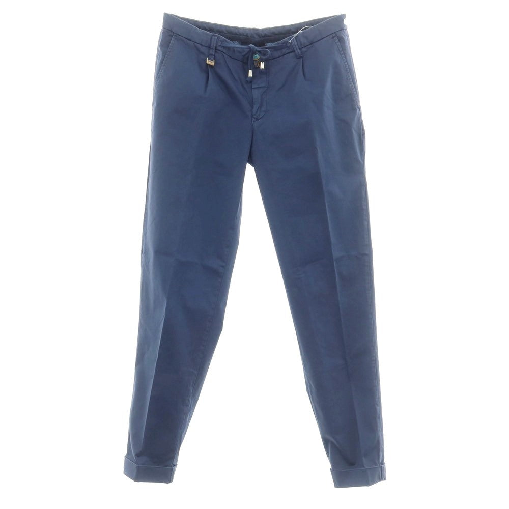 [Used] Barbati Stretch Cotton Casual Slacks Pants Light Navy [46] [Condition Rank B] [Men&