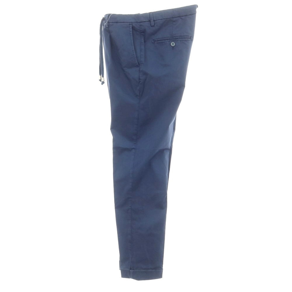 [Used] Barbati Stretch Cotton Casual Slacks Pants Light Navy [46] [Condition Rank B] [Men&