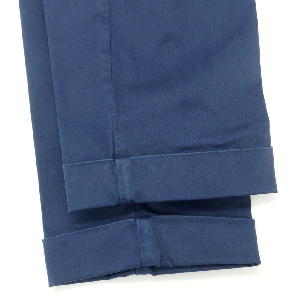 [Used] Barbati Stretch Cotton Casual Slacks Pants Light Navy [46] [Condition Rank B] [Men&