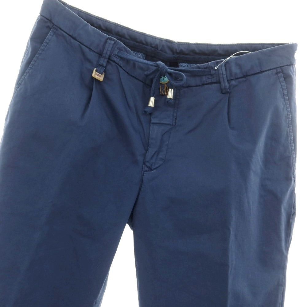 [Used] Barbati Stretch Cotton Casual Slacks Pants Light Navy [46] [Condition Rank B] [Men&