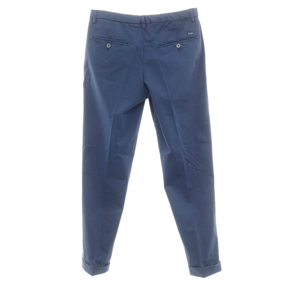 [Used] Barbati Stretch Cotton Casual Slacks Pants Light Navy [46] [Condition Rank B] [Men&