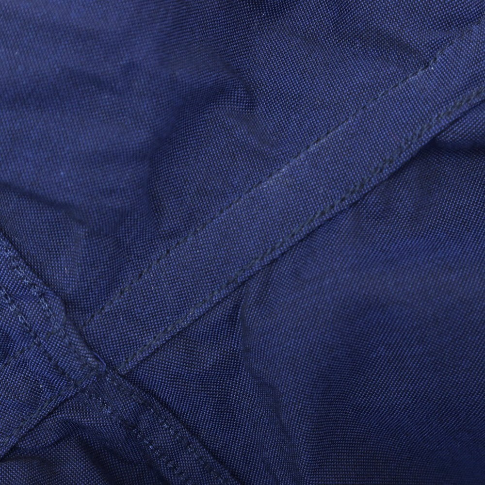 [Used] [Unused] Alessandro Gherardi ALESSANDRO GHERARDI Cotton Wide Collar Casual Shirt Navy [39] [Condition Rank S] [Men&