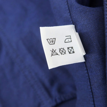 [Used] [Unused] Alessandro Gherardi ALESSANDRO GHERARDI Cotton Wide Collar Casual Shirt Navy [39] [Condition Rank S] [Men&