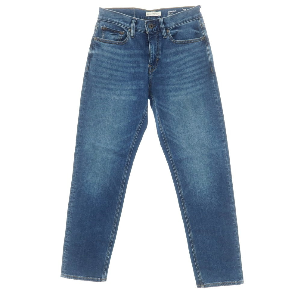 【中古】バナナリパブリック Banana Republic 2025年春夏 デニムパンツ ブルー【サイズ28】【 状態ランクA 】【 メンズ 】[EPD]
