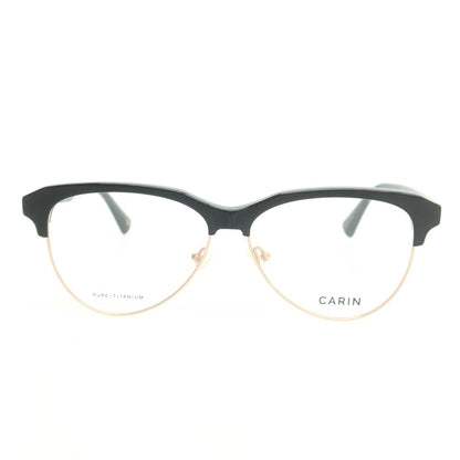 【中古】カリン CARIN Stefan サーモント メガネ ブラックxピンクゴールド【 59□14 150 】【 状態ランクB 】【 メンズ 】
