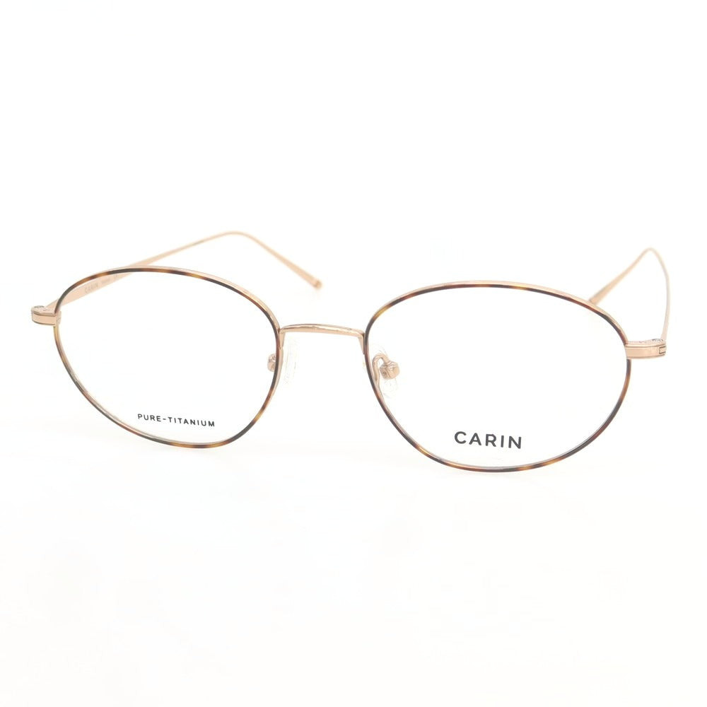 【中古】カリン CARIN Edell ウインザーリム メガネ ピンクゴールド【 53□19 148 】【 状態ランクB 】【 メンズ 】