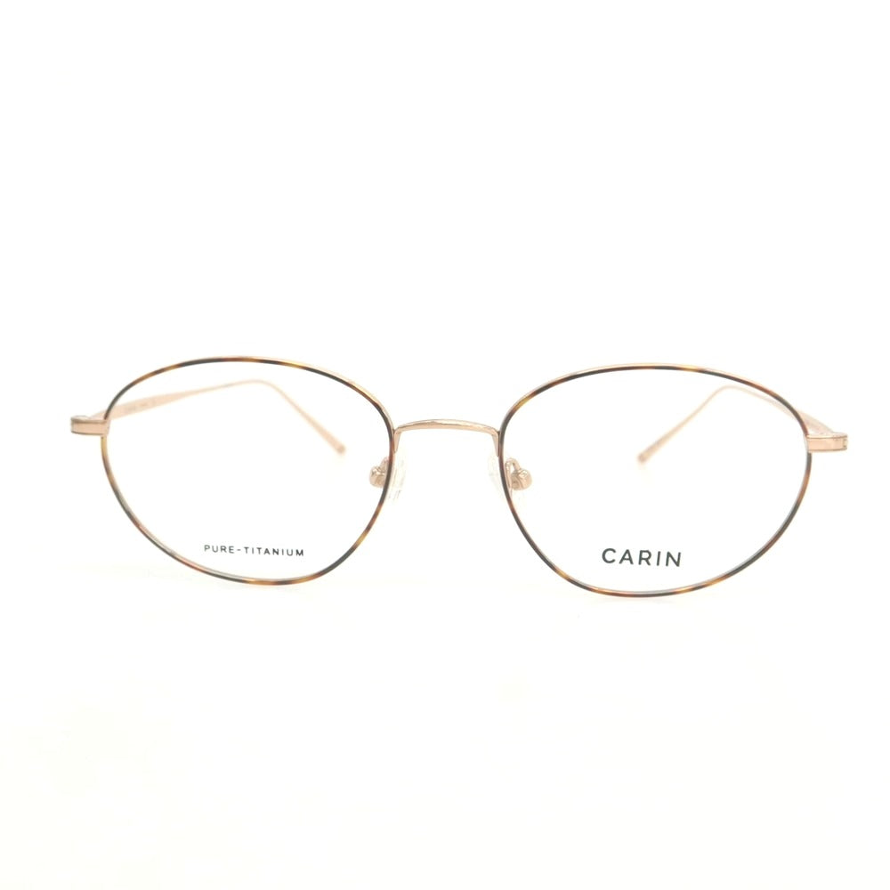 【中古】カリン CARIN Edell ウインザーリム メガネ ピンクゴールド【 53□19 148 】【 状態ランクB 】【 メンズ 】